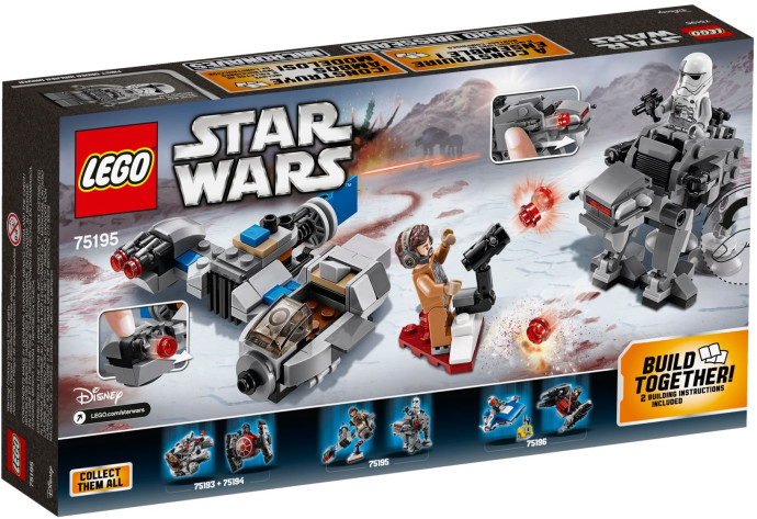 Ski Speeder vs. First Order Walker Microfighters