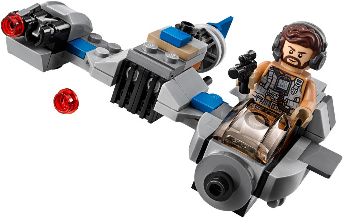 Ski Speeder vs. First Order Walker Microfighters