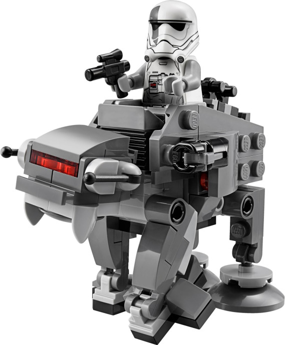 Ski Speeder vs. First Order Walker Microfighters