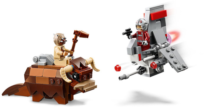 T-16 Skyhopper vs Bantha Microfighters