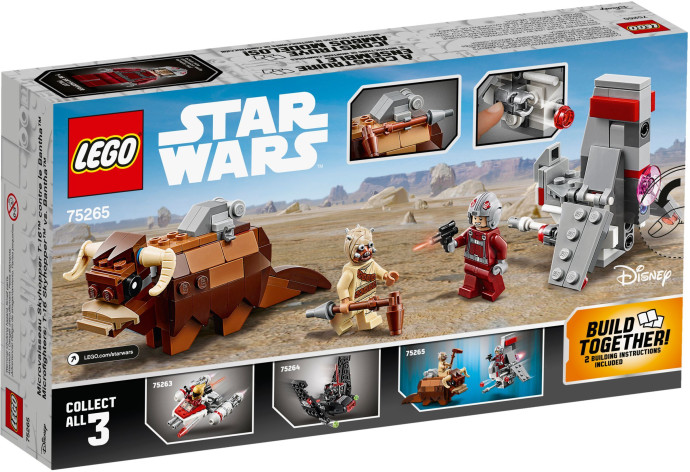 T-16 Skyhopper vs Bantha Microfighters