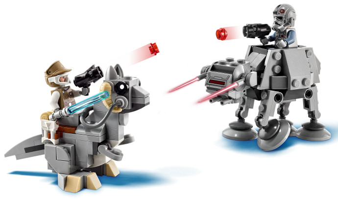 AT-AT vs. Tauntaun Microfighters