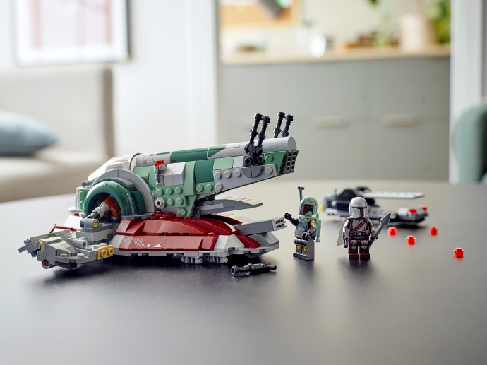 Boba Fett a jeho kozmická loď