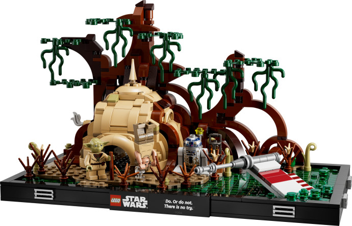 Jediský trénink na planetě Dagobah™ – diorama