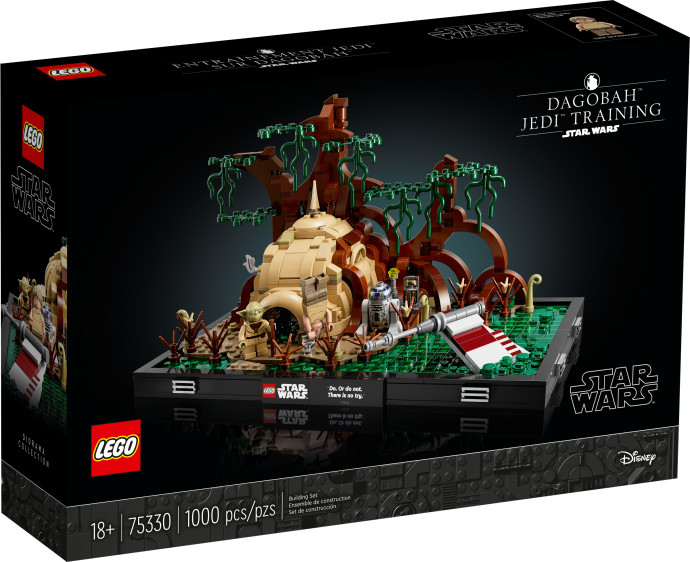 Jediský trénink na planetě Dagobah™ – diorama