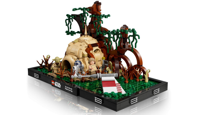 Jediský trénink na planetě Dagobah™ – diorama