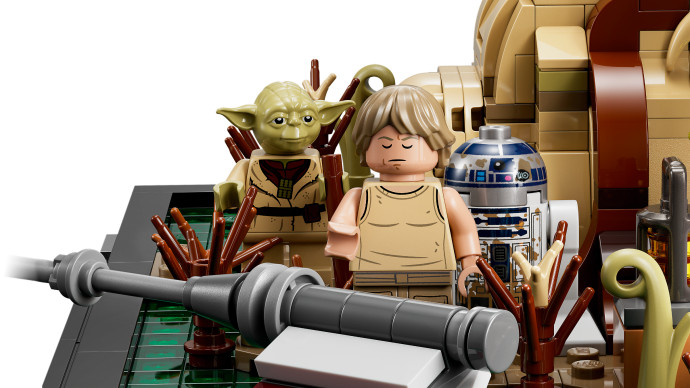 Jediský trénink na planetě Dagobah™ – diorama