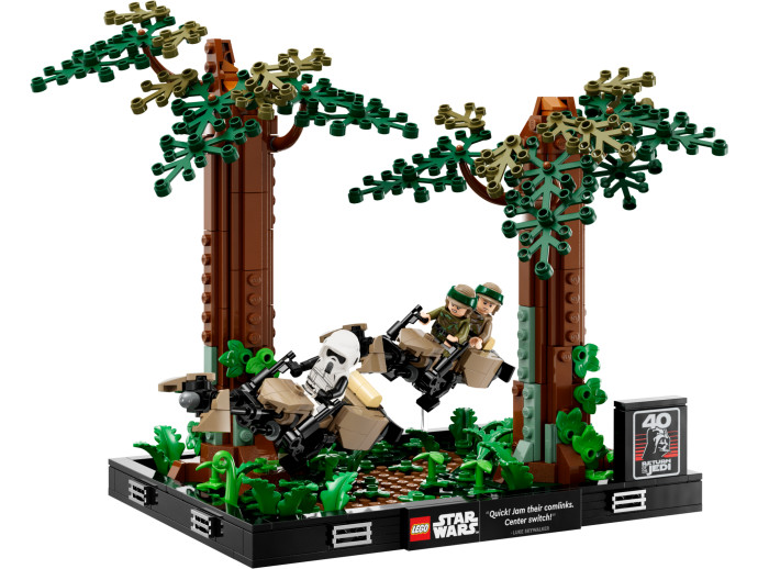 Honička spídrů na Endor™ – diorama