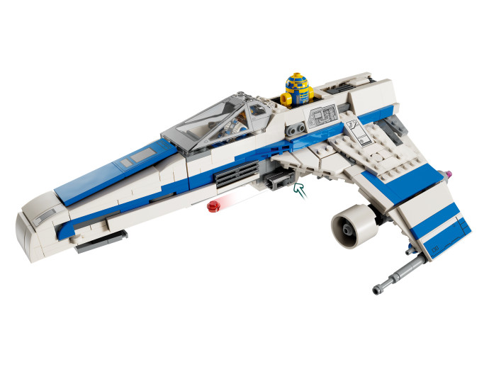 Stíhačka E-wing™ Nové republiky vs. stíhačka Shin Hati