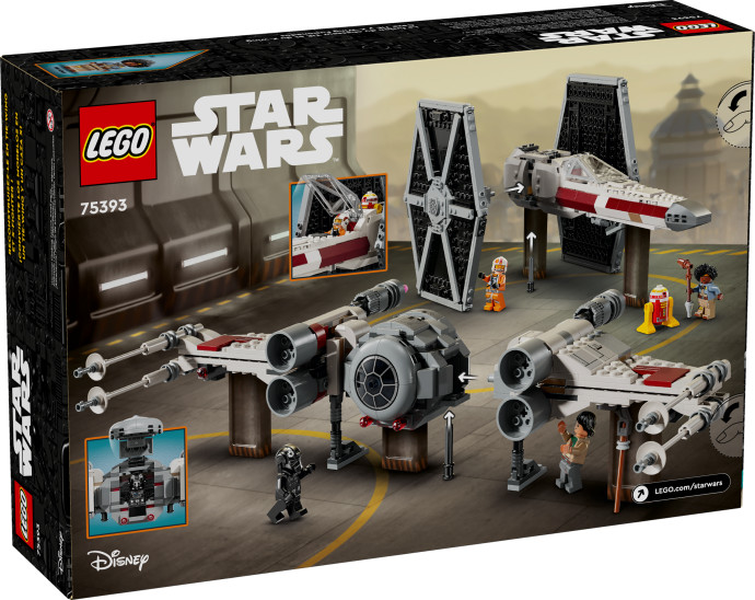 Stíhačka TIE ＆ X-wing – kombinovaná stavebnica