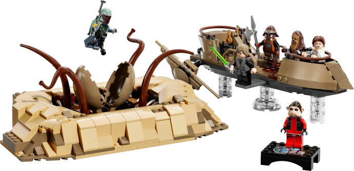 LEGO 75396 Pouštní skif a Sarlaccova jáma