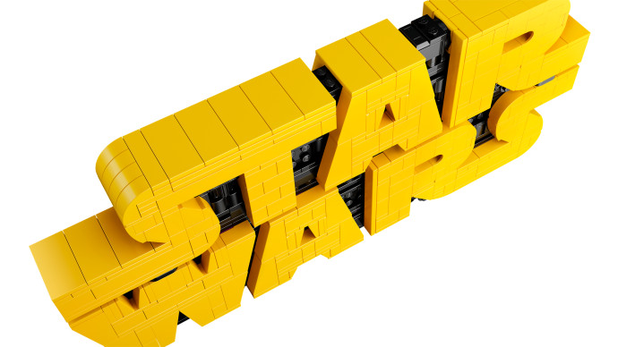 Logo Star Wars™ z kostek