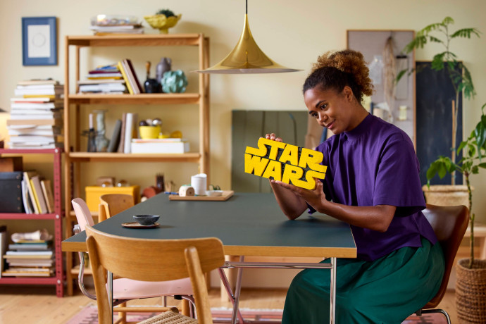 Logo Star Wars™ z kostek