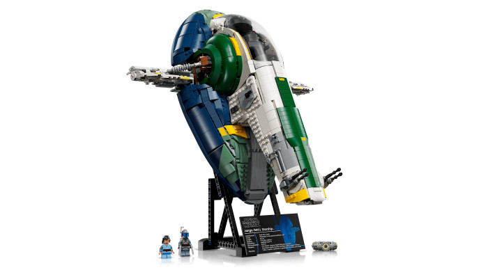 Jango Fett a jeho vesmírna loď triedy Firespray