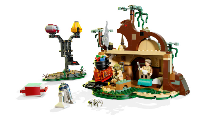 Yoda's Hut and Jedi Training
