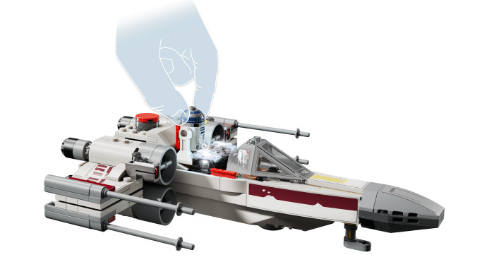 Luke's Red Five X-wing