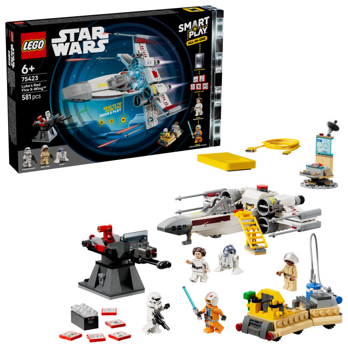 Luke's Red Five X-wing