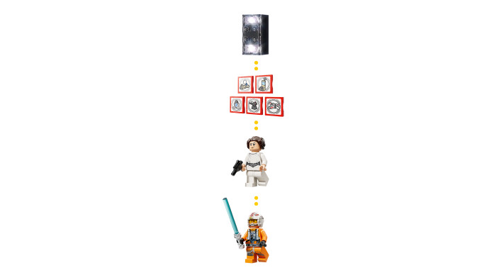 Luke's Red Five X-wing