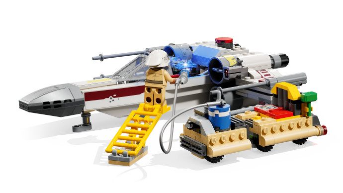 Luke's Red Five X-wing