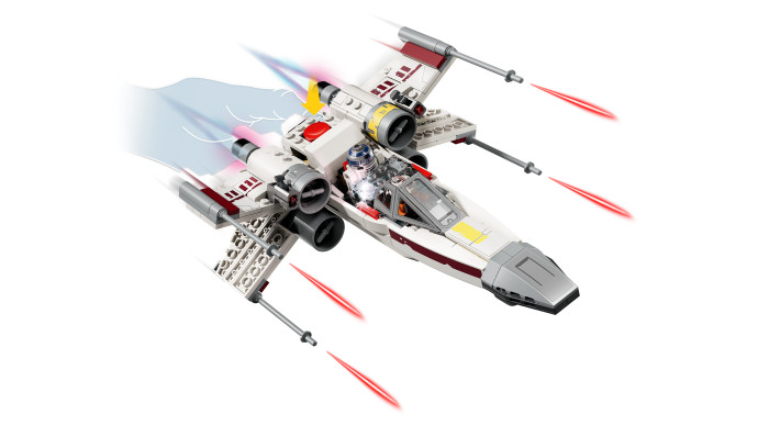 Luke's Red Five X-wing