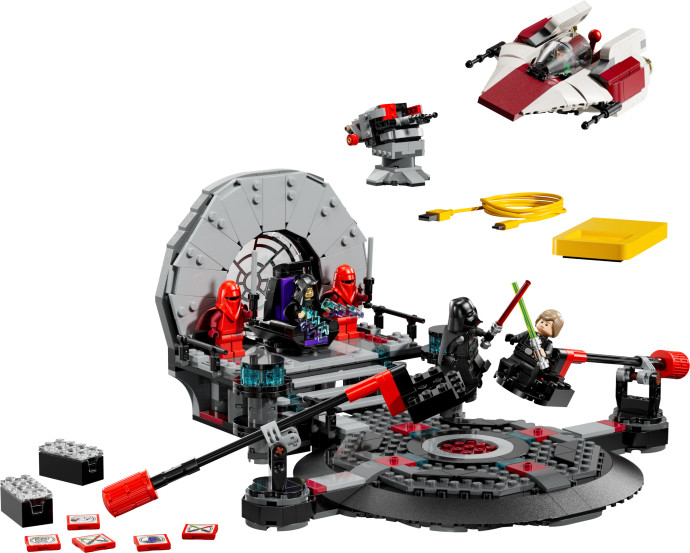 Throne Room Duel & A-wing