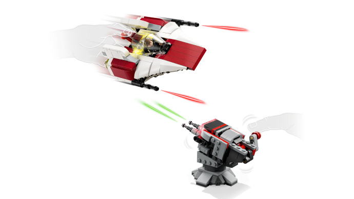 Throne Room Duel & A-wing