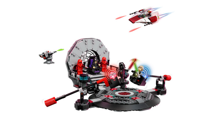 Throne Room Duel & A-wing