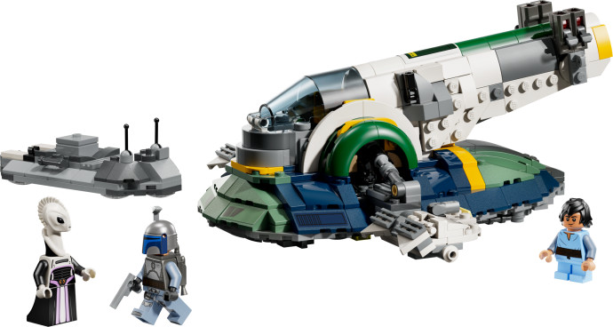 Jango Fett a jeho hvězdná loď