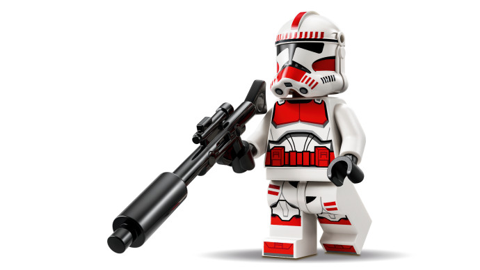 Robotický oblek klonového šokového vojáka