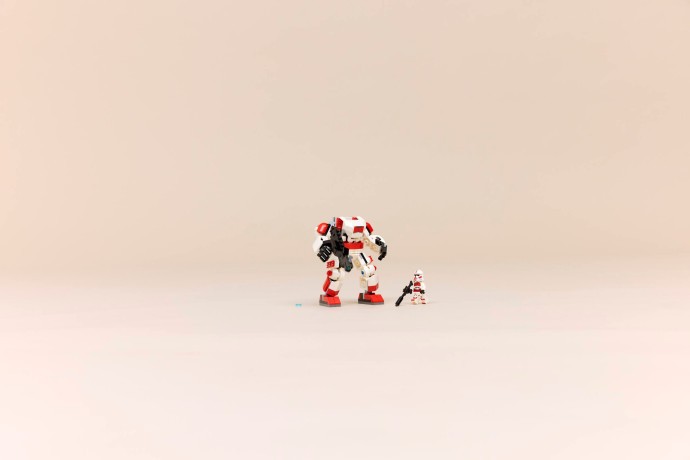 Robotický oblek klonového šokového vojáka