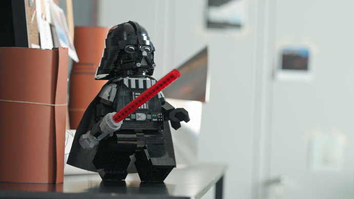 Zvětšená minifigurka Darth Vadera