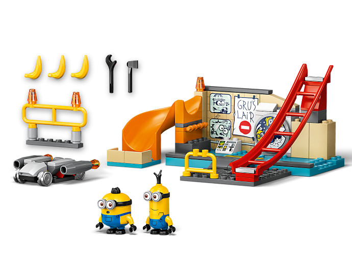 Minions in Gru's Lab