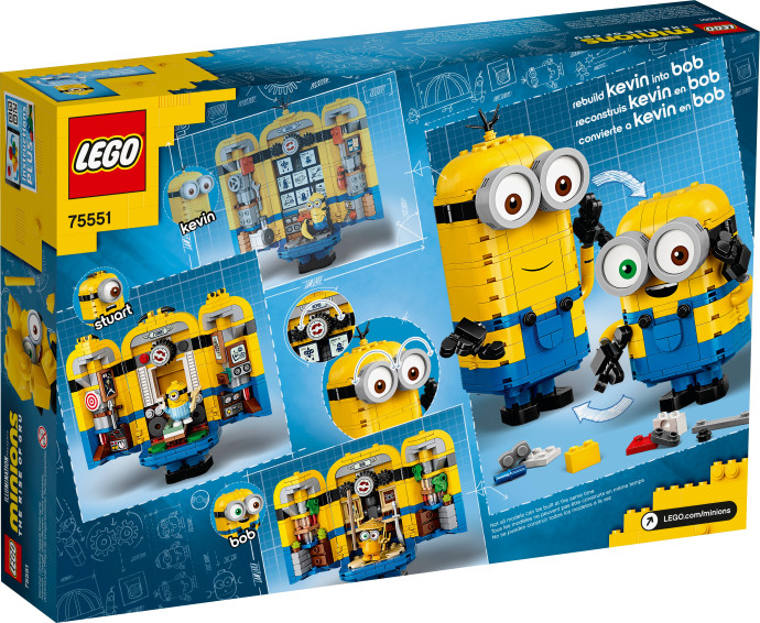 Brick-built Minions and their Lair