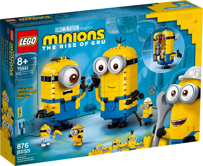 Brick-built Minions and their Lair