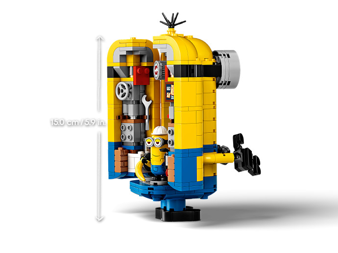 Brick-built Minions and their Lair