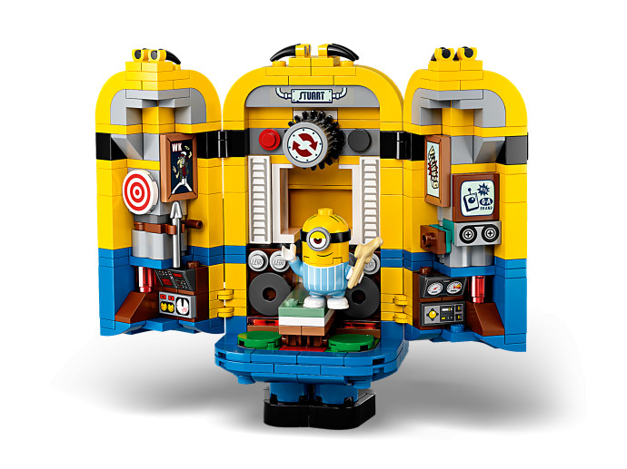 Brick-built Minions and their Lair