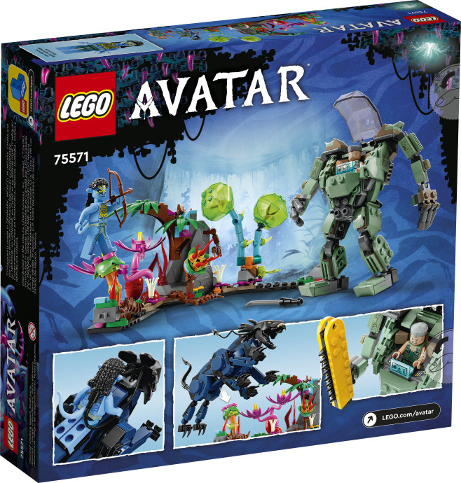 Neytiri a thanator vs. Quaritch v AMP obleku