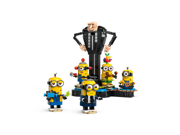 Gru a Mimoni z kociek