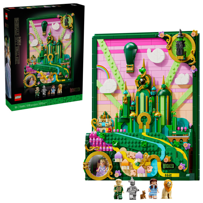 Nástenné umenie: Emerald City