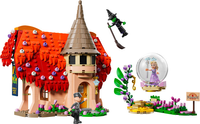 Glinda a Elphaba a návštěva v Munchkinlandu