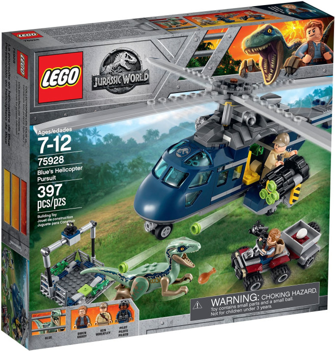 Pronásledování Bluea helikoptérou