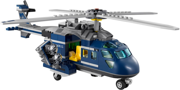 Pronásledování Bluea helikoptérou