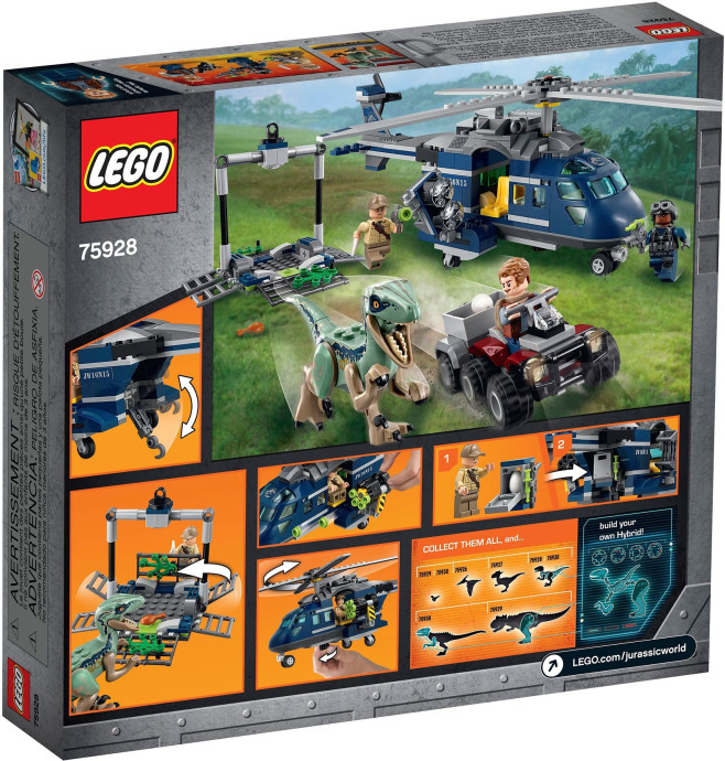 Pronásledování Bluea helikoptérou