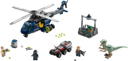 Pronásledování Bluea helikoptérou