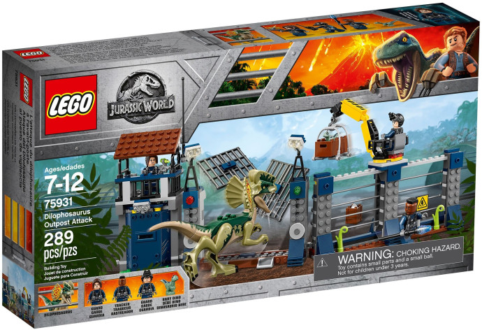 Dilophosaurus Outpost Attack