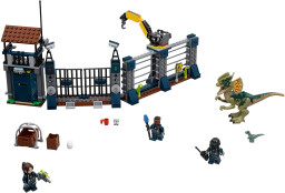 Dilophosaurus Outpost Attack