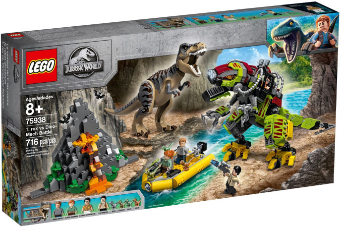 T. rex vs Dino-Mech Battle
