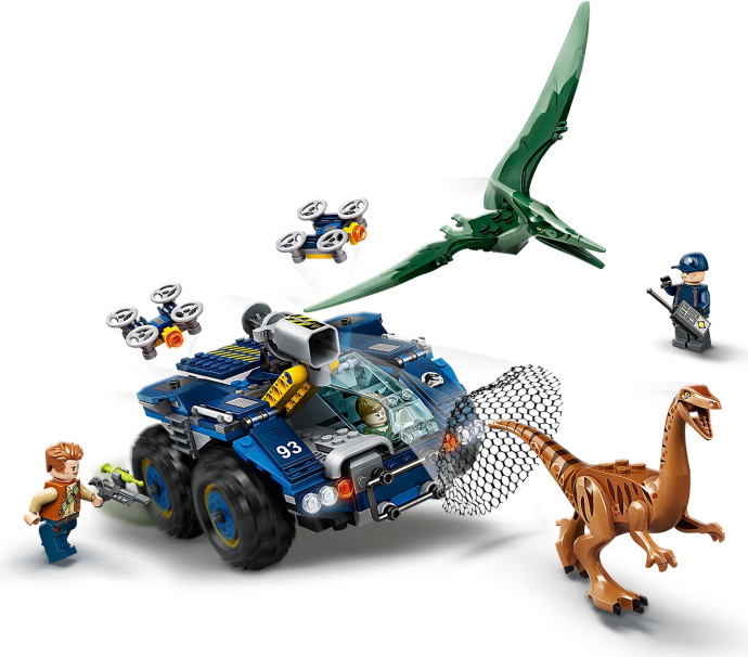 Gallimimus and Pteranodon Breakout