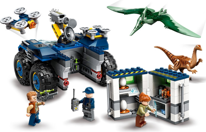 Gallimimus and Pteranodon Breakout