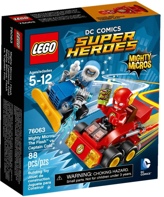 Mighty Micros: Flash vs. Kapitán Cold